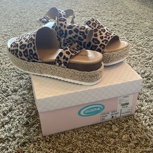 Cheetah Sandals